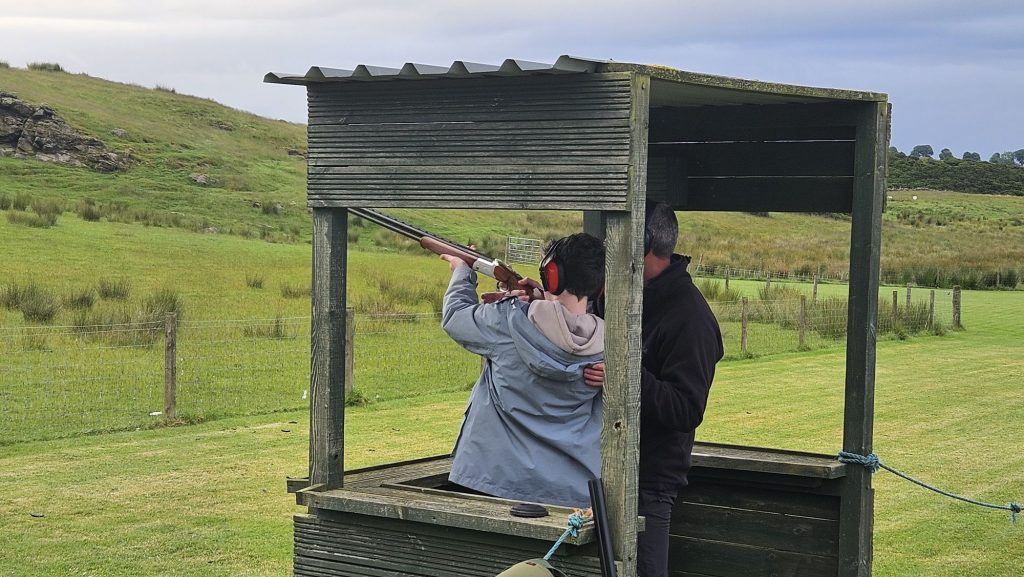 26th Fife Explorers  clay pidgeon shooting