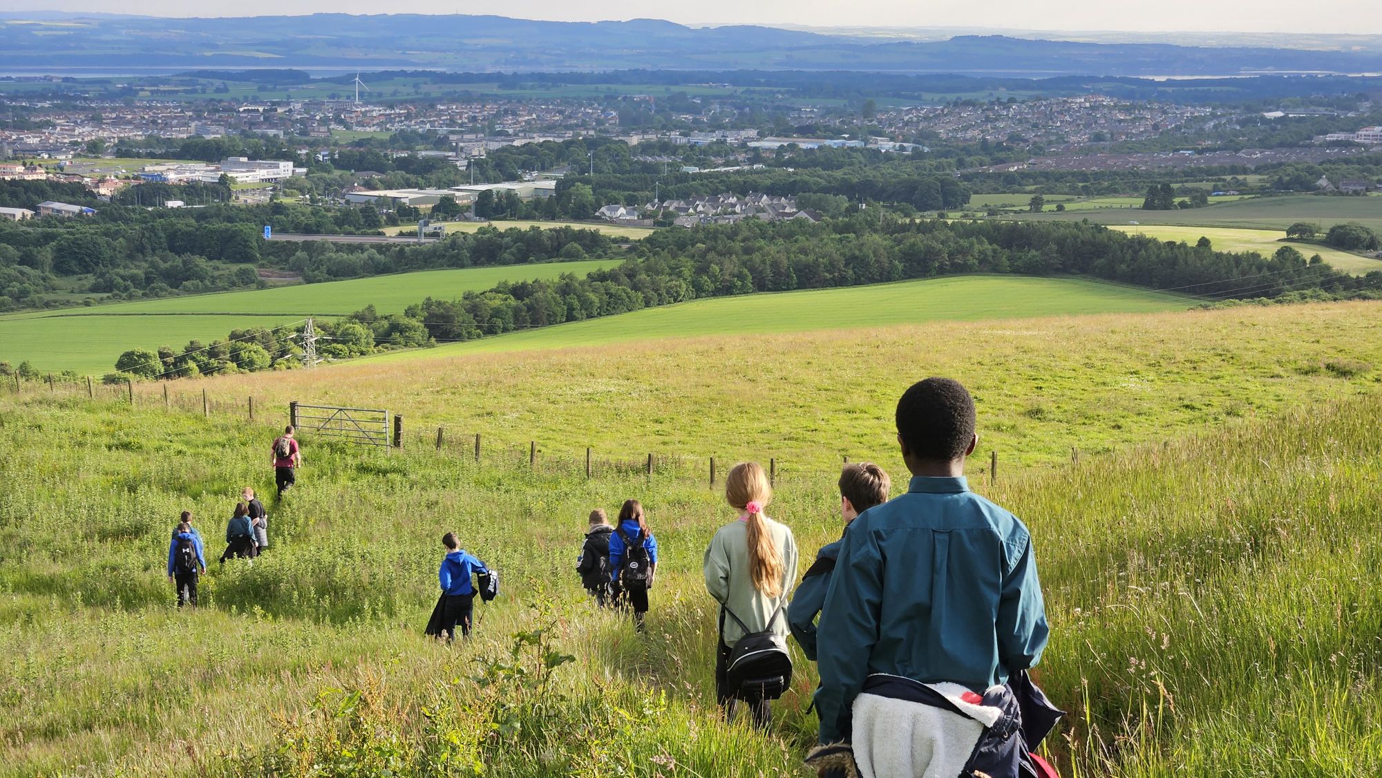 Scouts Explore the Beauty of Hill of Beath